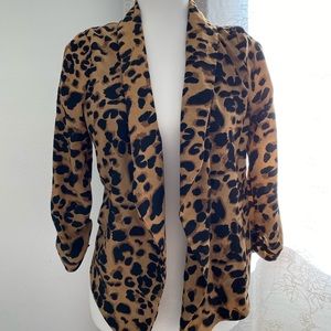 Leopard Blazer